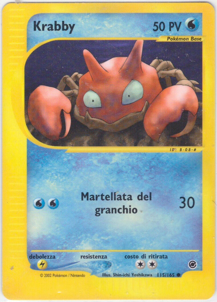 Krabby pokedex