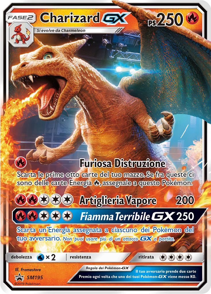 Charizard Gx Sm Promo 195 Pokémon Central Wiki