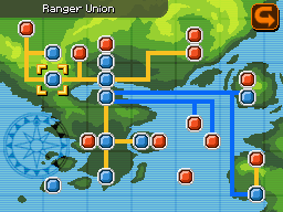 Federazione Ranger sulla mappa di Almia