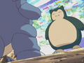 L'errore della porzione blu di Snorlax