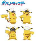 Capitan Pikachu Pokemon 2023 Expression Sheet.png
