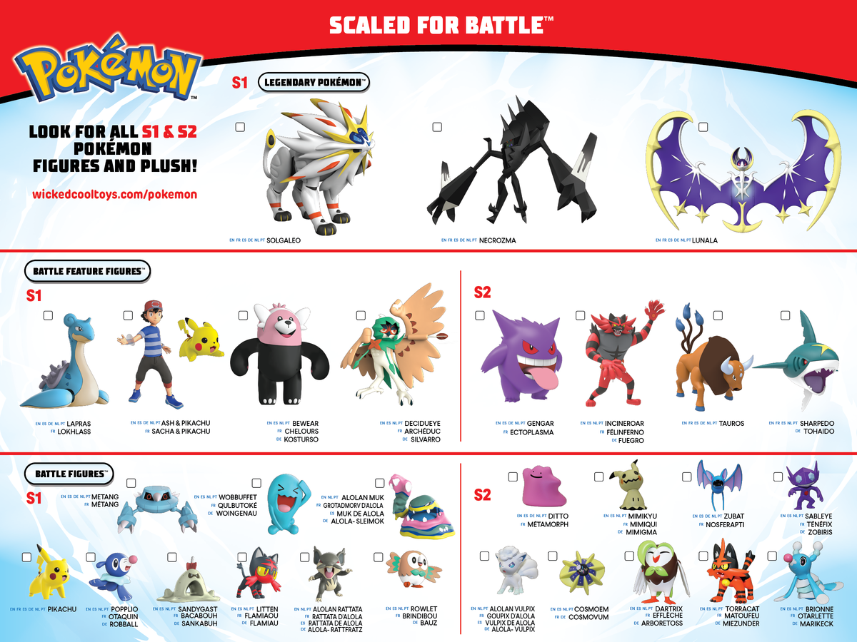 Giocattoli Pokémon Serie 1 Wicked Cool Toys - Pokémon Central Wiki