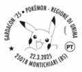 Timbro Gardacon 25 Pokémon Regione di Unima 22.03.2025 25018 Montichiari (BS)