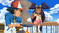 L'occhio di Ash non disegnato