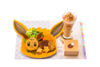 Set di piatti di Eevee (Pokémon Café Tokyo DX Menù celebrativo seconda edizione Let's Go! 2019).png