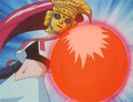 Lo scettro in azione